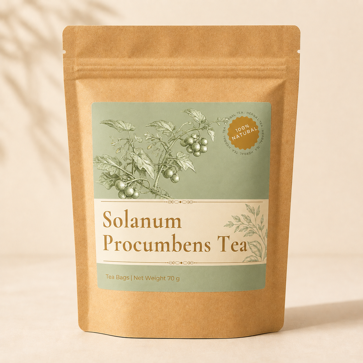 Solanum Procumbens Herbal Tea – 70 g